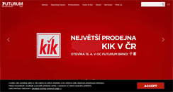 Desktop Screenshot of futurumbrno.cz