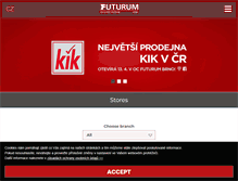 Tablet Screenshot of futurumbrno.cz